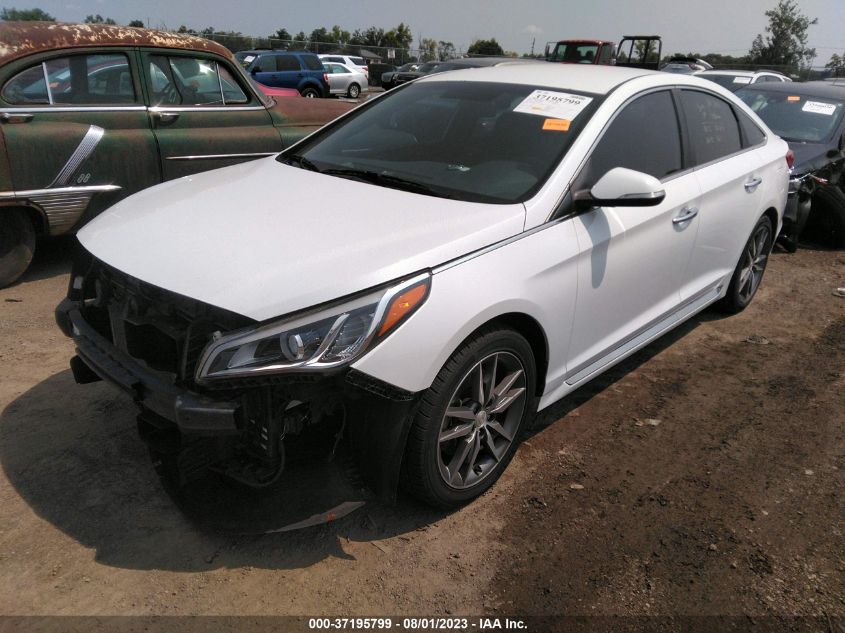 2015 HYUNDAI SONATA 2.0T SPORT - 5NPE34AB1FH110118