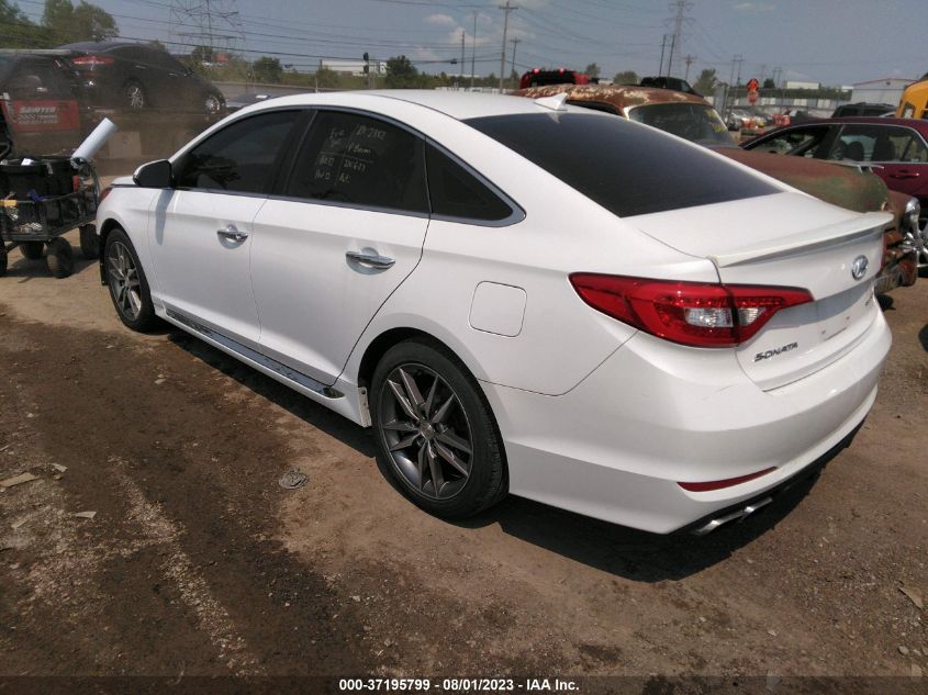 2015 HYUNDAI SONATA 2.0T SPORT - 5NPE34AB1FH110118