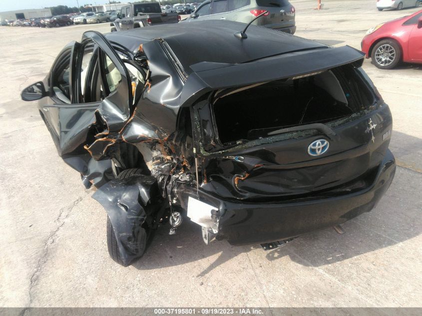 2013 TOYOTA PRIUS C ONE/TWO/THREE/FOUR - JTDKDTB34D1555376