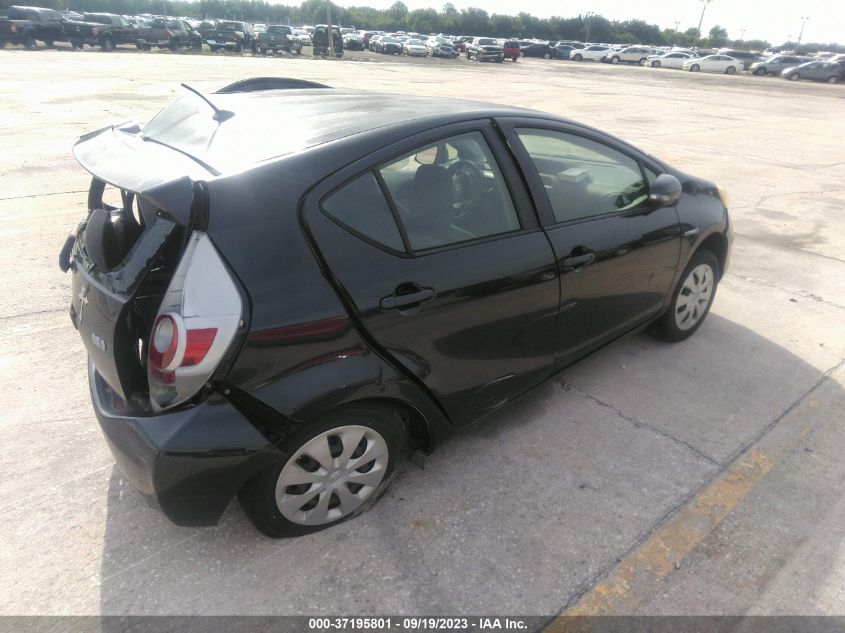 2013 TOYOTA PRIUS C ONE/TWO/THREE/FOUR - JTDKDTB34D1555376