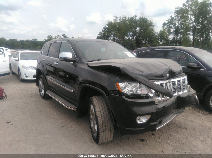 2013 JEEP GRAND CHEROKEE OVERLAND - 1C4RJFCT2DC615182