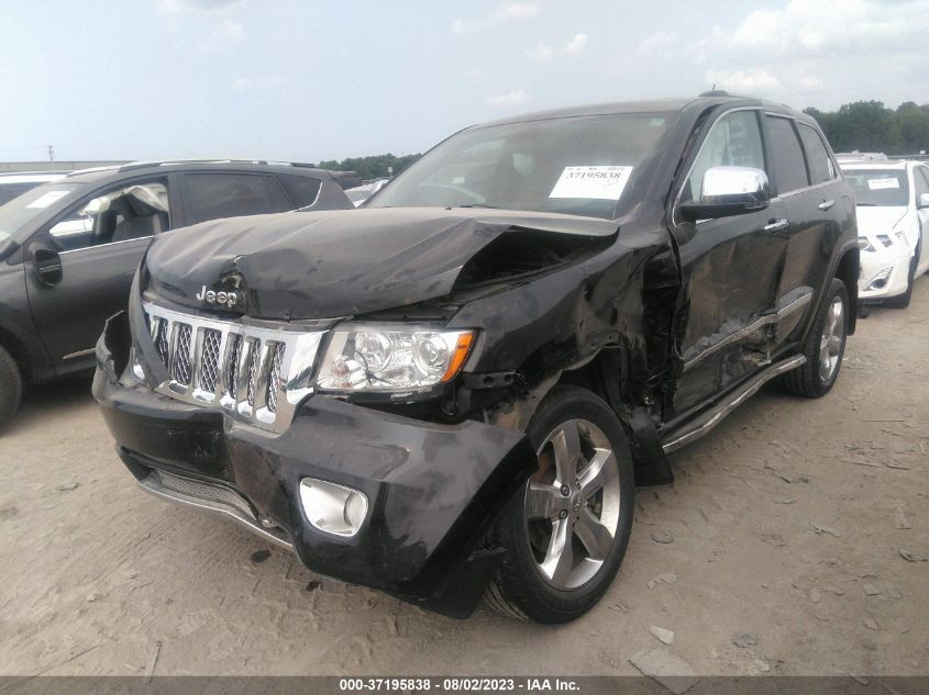 2013 JEEP GRAND CHEROKEE OVERLAND - 1C4RJFCT2DC615182