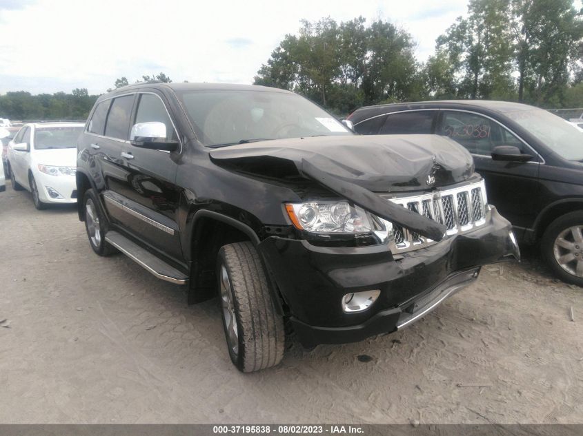 2013 JEEP GRAND CHEROKEE OVERLAND - 1C4RJFCT2DC615182