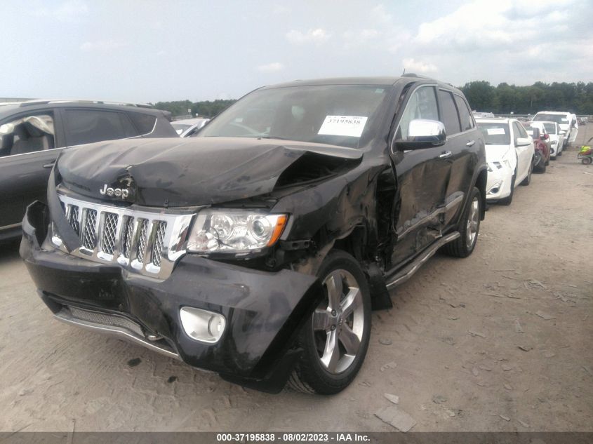 2013 JEEP GRAND CHEROKEE OVERLAND - 1C4RJFCT2DC615182