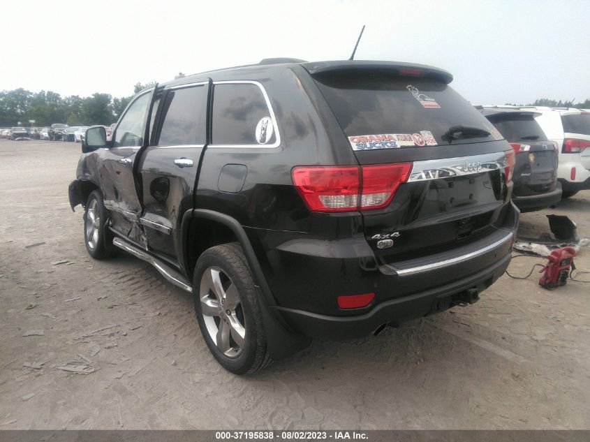2013 JEEP GRAND CHEROKEE OVERLAND - 1C4RJFCT2DC615182