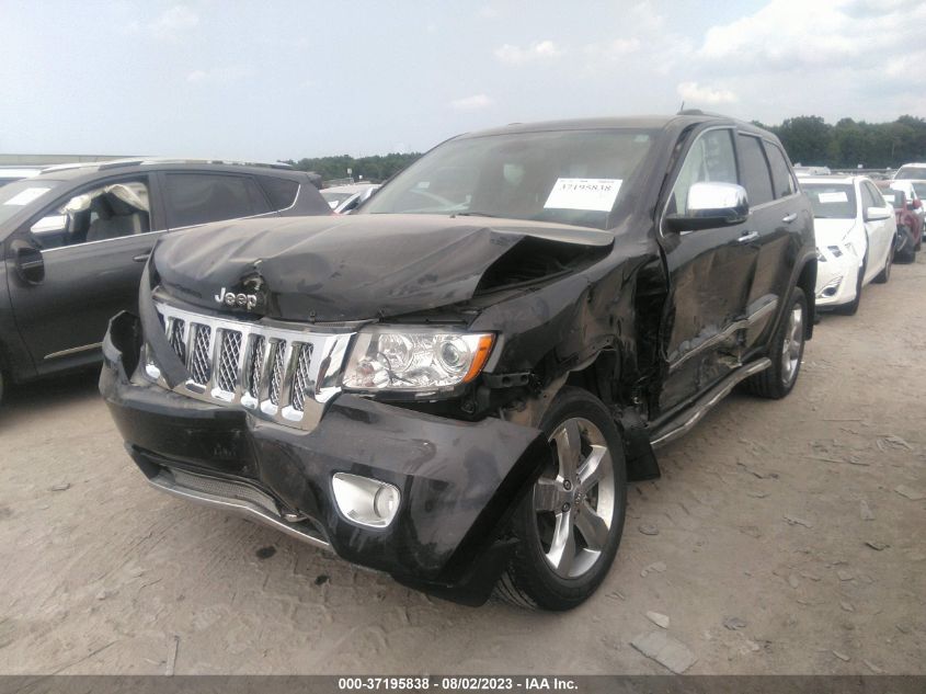 2013 JEEP GRAND CHEROKEE OVERLAND - 1C4RJFCT2DC615182