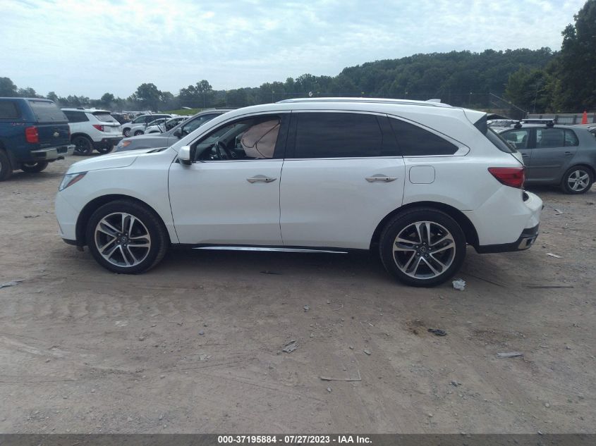 2018 ACURA MDX W/ADVANCE PKG - 5J8YD4H89JL026459