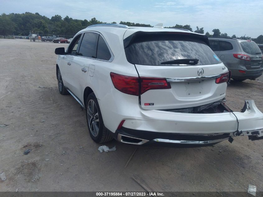 2018 ACURA MDX W/ADVANCE PKG - 5J8YD4H89JL026459