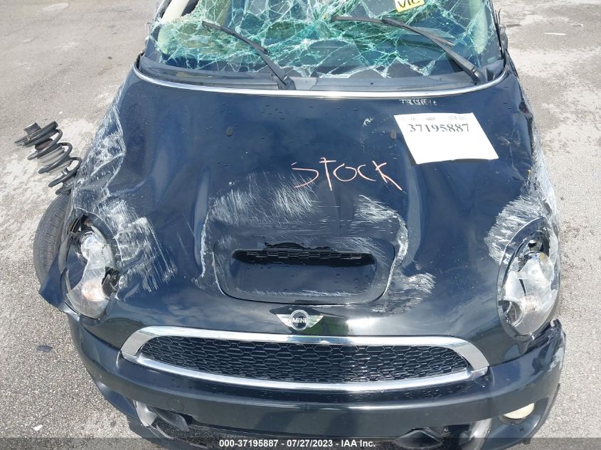 2013 MINI COOPER HARDTOP S - WMWSV3C51DT478044