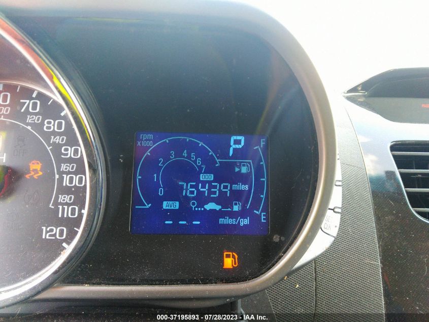 2015 CHEVROLET SPARK LT - KL8CD6S91FC722772