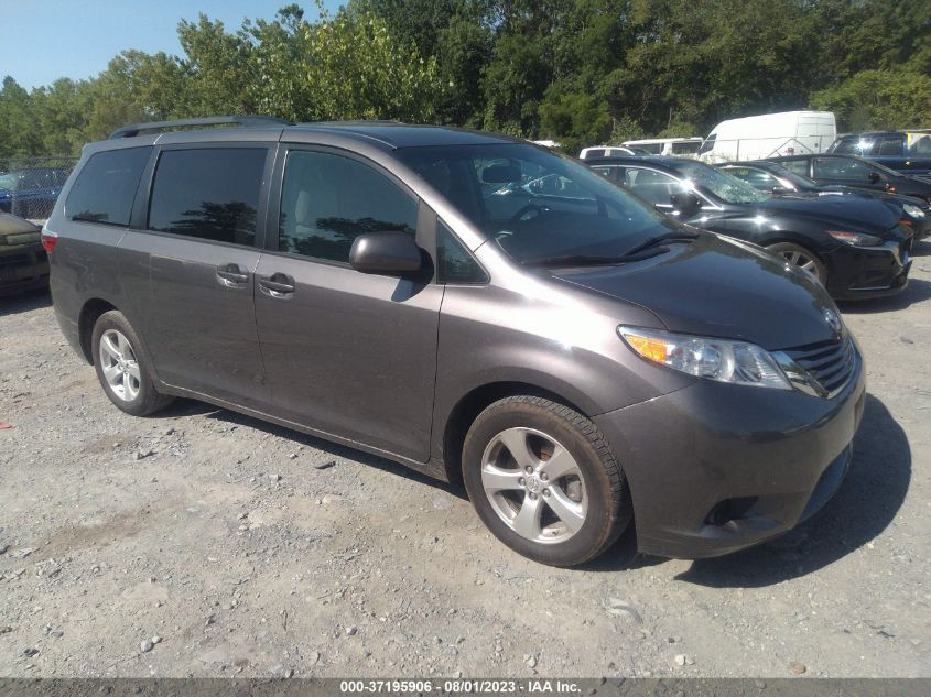 2017 TOYOTA SIENNA LE - 5TDKZ3DCXHS766976