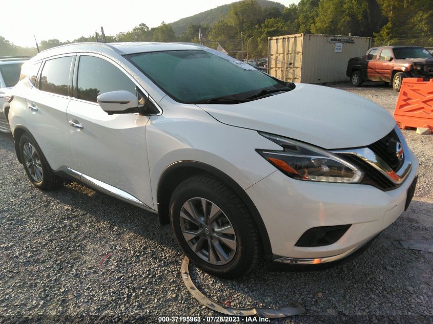 2018 NISSAN MURANO SL - 5N1AZ2MG5JN160548