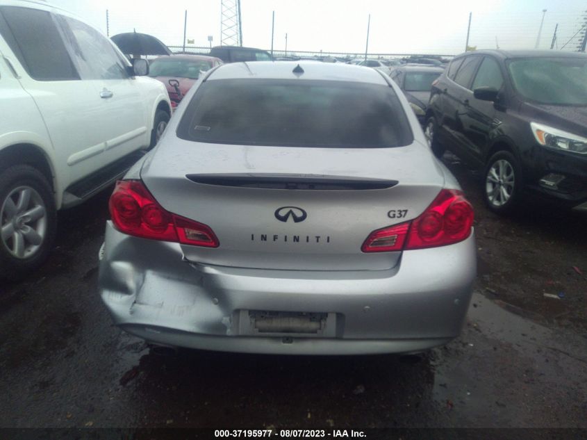 2013 INFINITI G37 SEDAN JOURNEY JN1CV6AP9DM717981