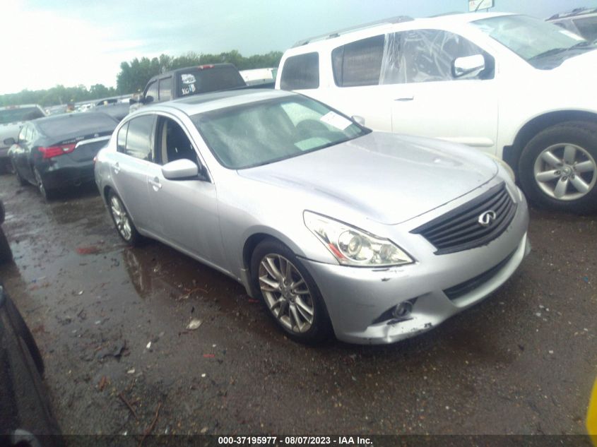 2013 INFINITI G37 SEDAN JOURNEY - JN1CV6AP9DM717981