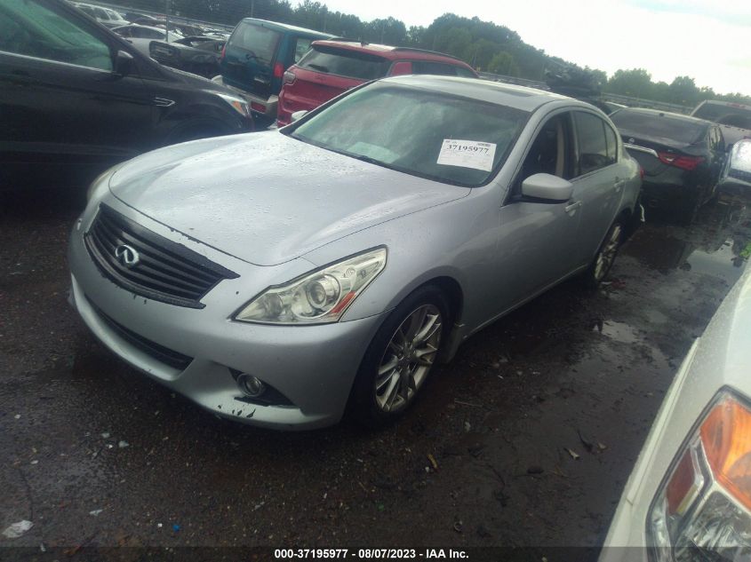 2013 INFINITI G37 SEDAN JOURNEY JN1CV6AP9DM717981