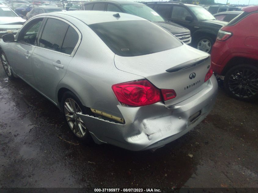 2013 INFINITI G37 SEDAN JOURNEY JN1CV6AP9DM717981