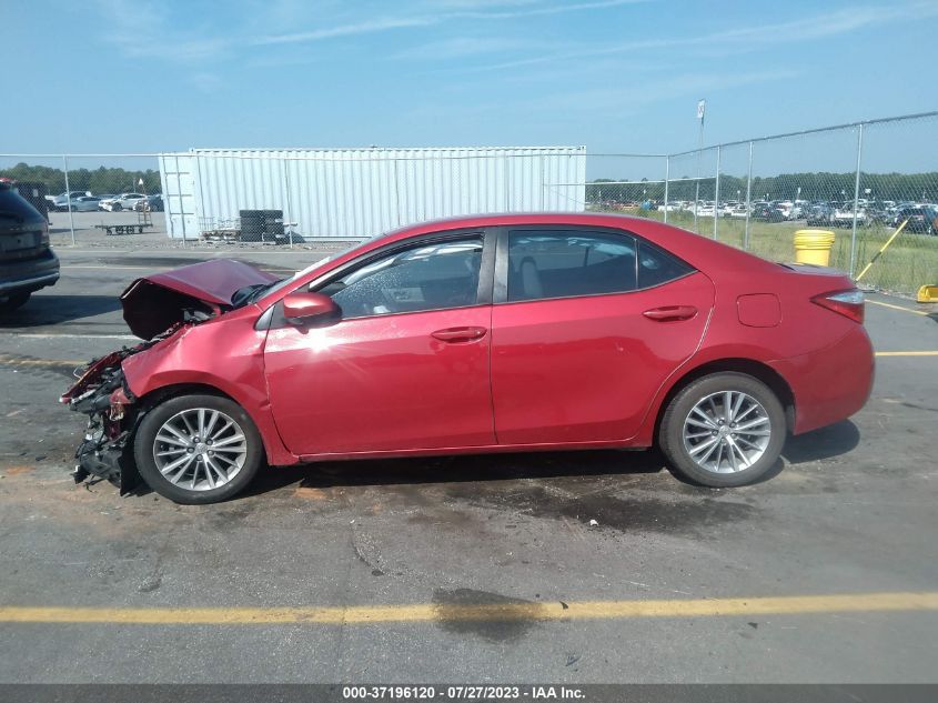 2014 TOYOTA COROLLA L/LE/S/S PLUS/LE PLUS - 2T1BURHEXEC029052