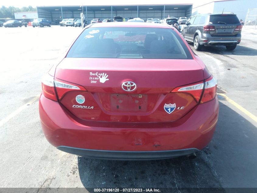 2014 TOYOTA COROLLA L/LE/S/S PLUS/LE PLUS - 2T1BURHEXEC029052