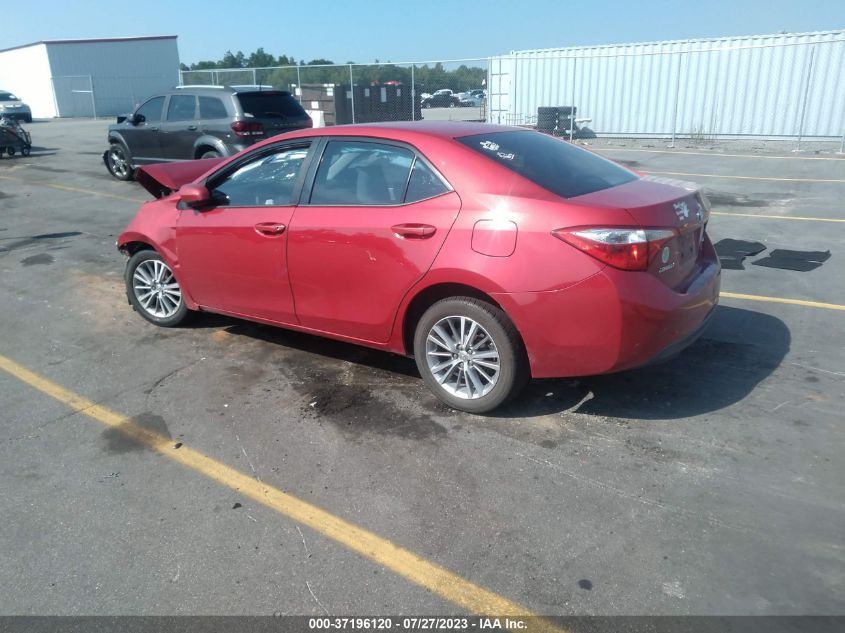 2014 TOYOTA COROLLA L/LE/S/S PLUS/LE PLUS - 2T1BURHEXEC029052