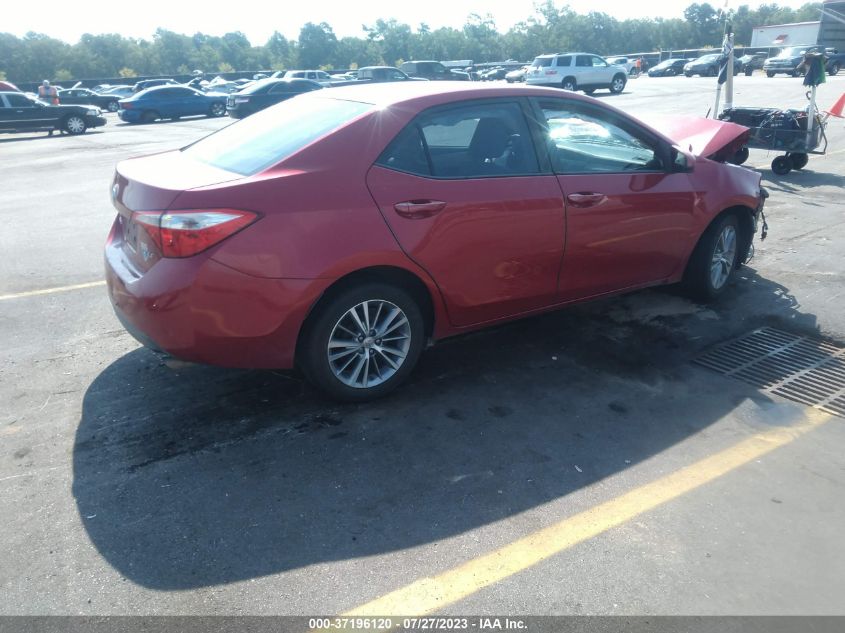 2014 TOYOTA COROLLA L/LE/S/S PLUS/LE PLUS - 2T1BURHEXEC029052