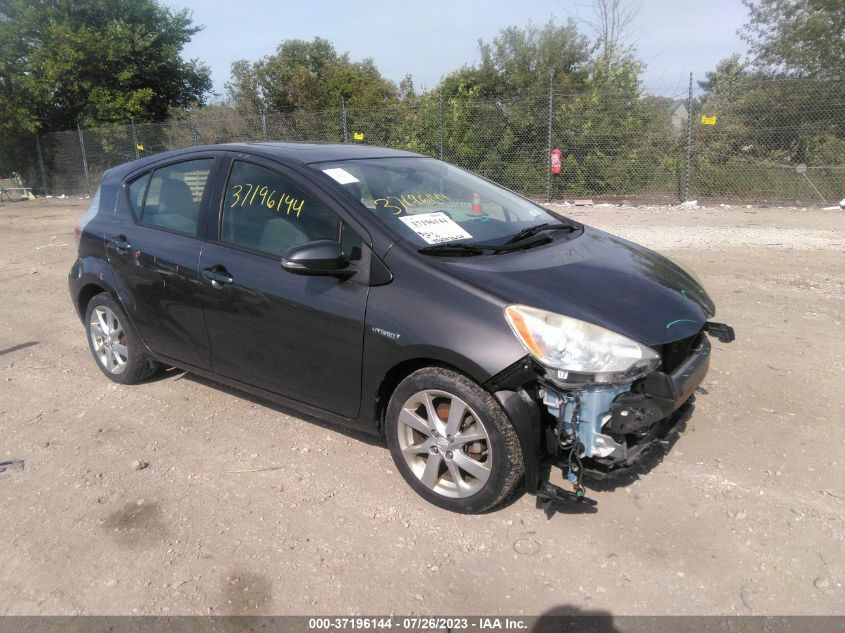 2013 TOYOTA PRIUS C ONE/TWO/THREE/FOUR - JTDKDTB38D1052272