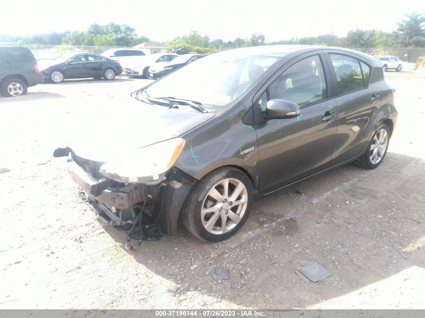 2013 TOYOTA PRIUS C ONE/TWO/THREE/FOUR - JTDKDTB38D1052272