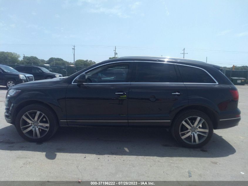 2014 AUDI Q7 3.0L TDI PREMIUM PLUS - WA1LMBFE9ED008480
