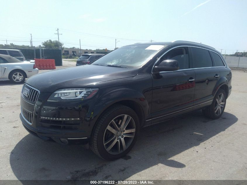 2014 AUDI Q7 3.0L TDI PREMIUM PLUS - WA1LMBFE9ED008480