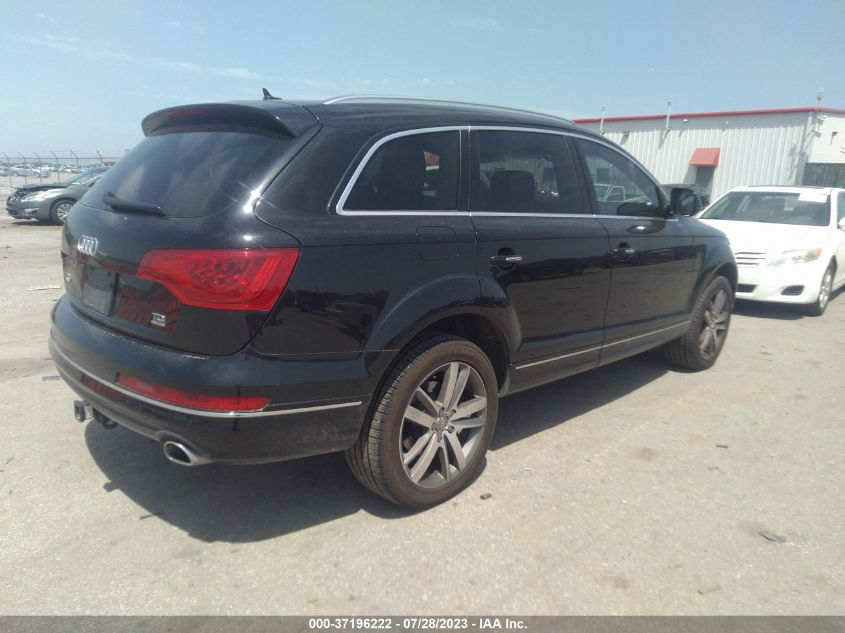 2014 AUDI Q7 3.0L TDI PREMIUM PLUS - WA1LMBFE9ED008480
