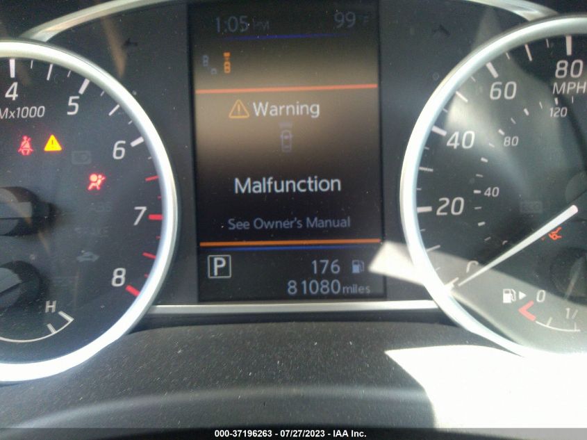 2019 NISSAN SENTRA SV - 3N1AB7AP9KY429426