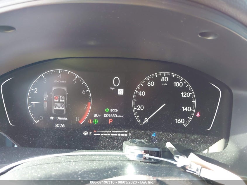 VIN 2HGFE2F58NH561447 2022 HONDA CIVIC SEDAN SPORT