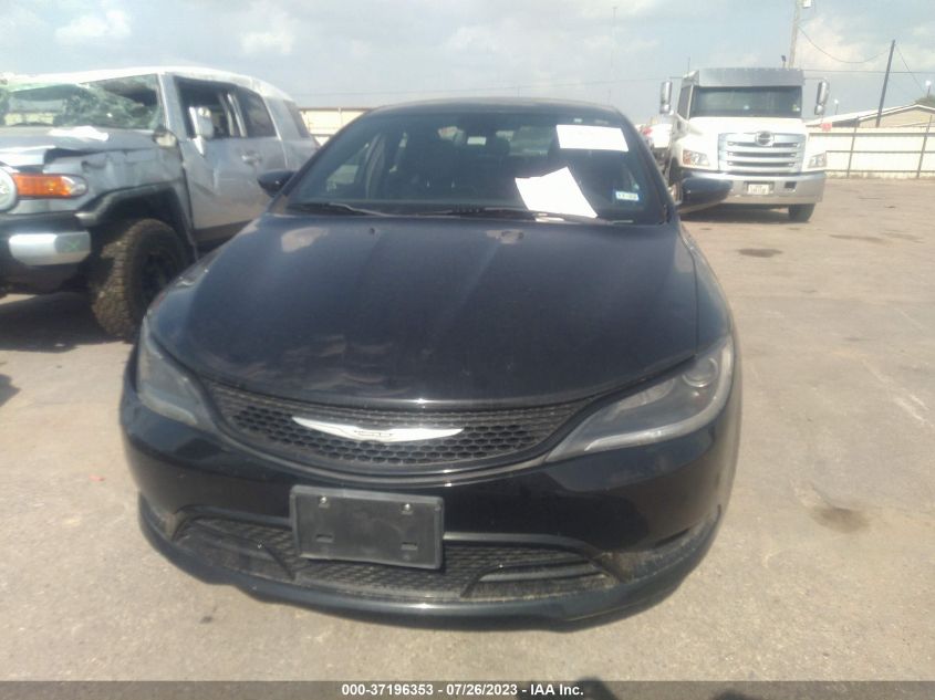 2015 CHRYSLER 200 S - 1C3CCCBB6FN693130