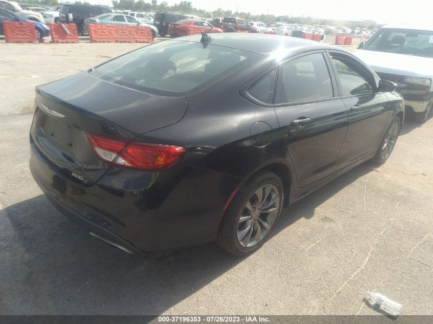 2015 CHRYSLER 200 S - 1C3CCCBB6FN693130