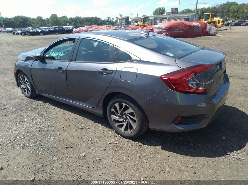 2018 HONDA CIVIC SEDAN EX - 2HGFC2F75JH525006