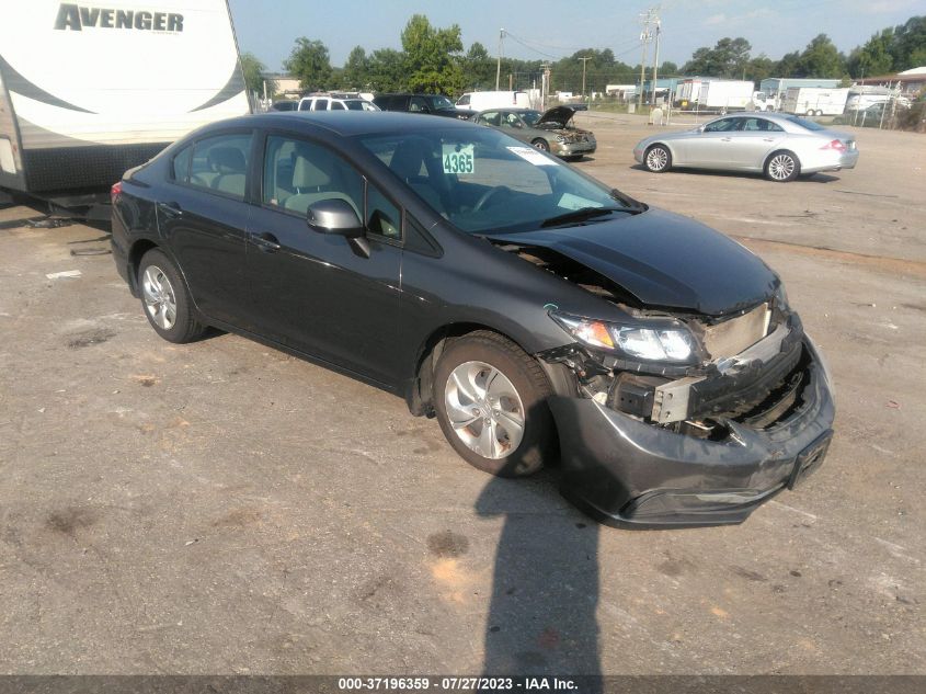 2013 HONDA CIVIC SDN LX - 2HGFB2F57DH577680