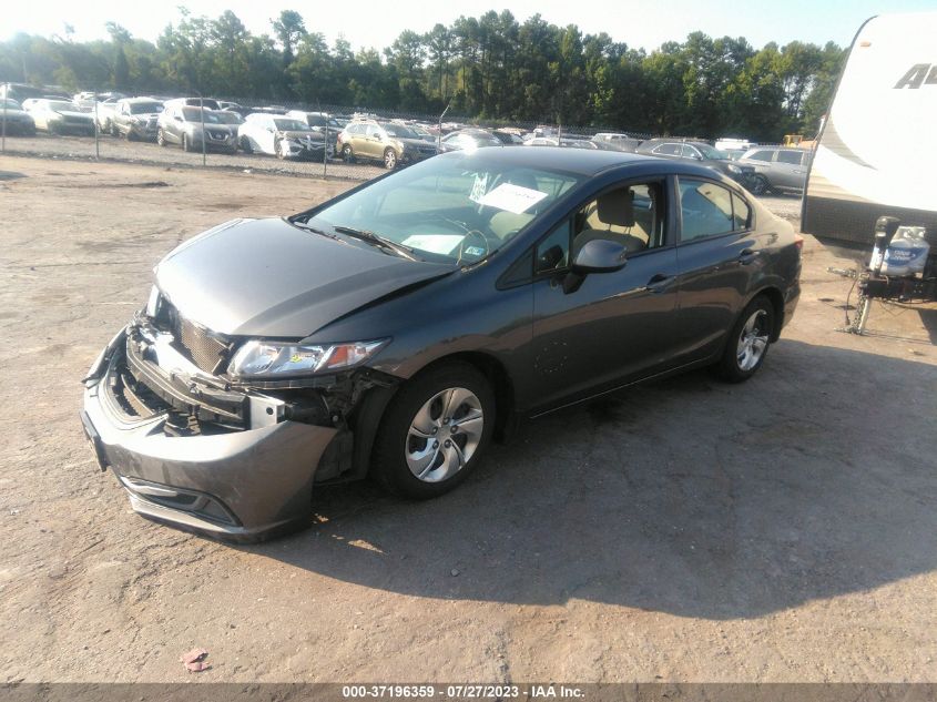 2013 HONDA CIVIC SDN LX - 2HGFB2F57DH577680