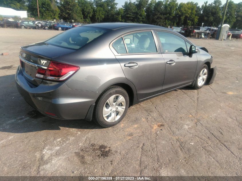 2013 HONDA CIVIC SDN LX - 2HGFB2F57DH577680