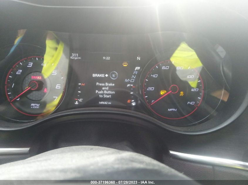 2017 DODGE CHARGER SXT - 2C3CDXJG2HH645010