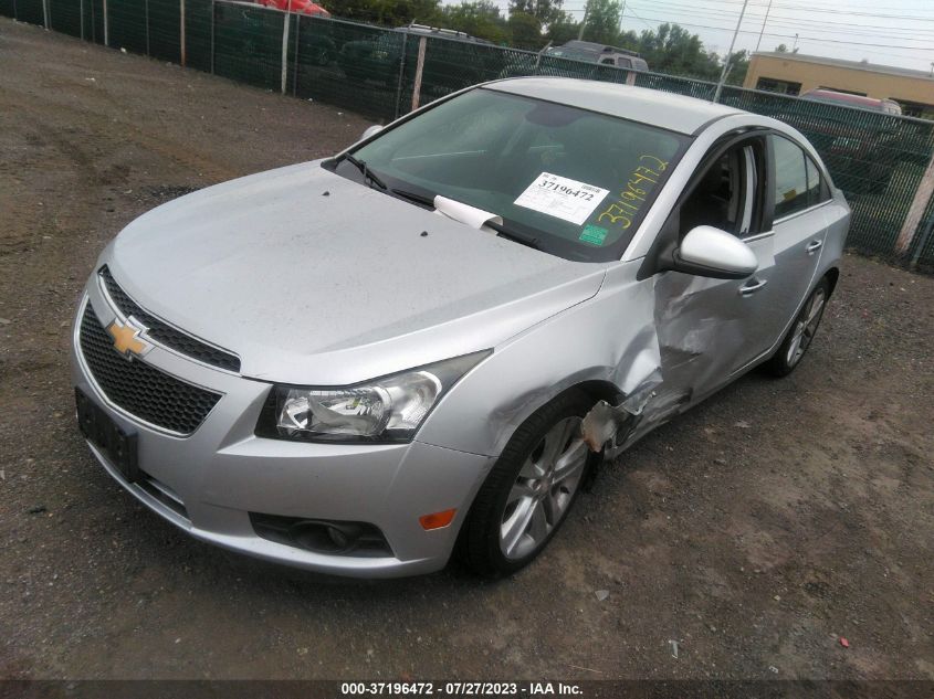 2014 CHEVROLET CRUZE LTZ - 1G1PG5SB1E7403434