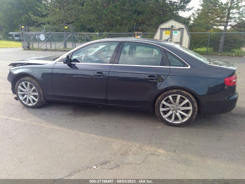 2013 AUDI A4 PREMIUM PLUS - WAUFFAFL1DN045390
