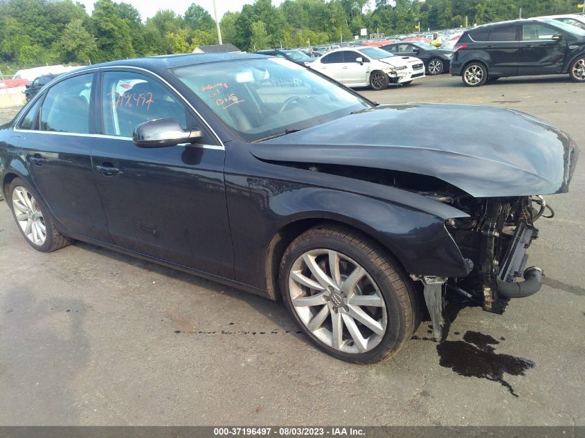 2013 AUDI A4 PREMIUM PLUS - WAUFFAFL1DN045390