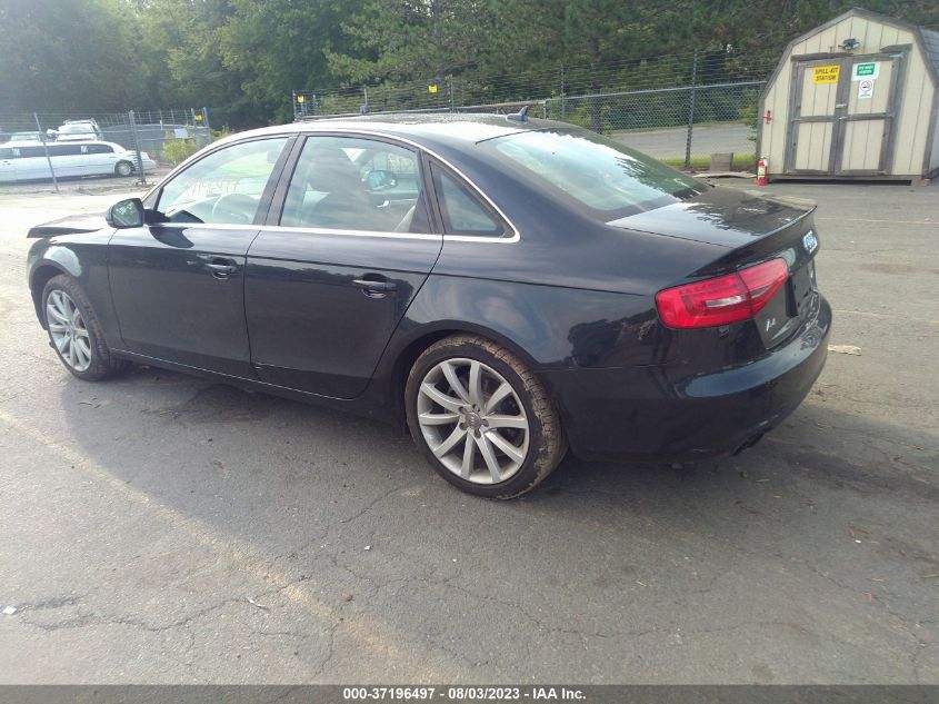 2013 AUDI A4 PREMIUM PLUS - WAUFFAFL1DN045390