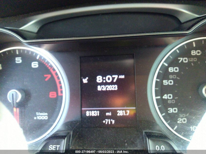 2013 AUDI A4 PREMIUM PLUS - WAUFFAFL1DN045390