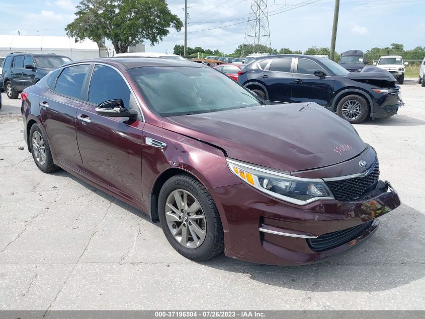 2016 KIA OPTIMA LX TURBO - 5XXGT4L15GG068336