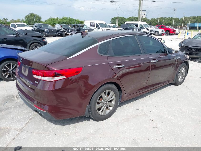 2016 KIA OPTIMA LX TURBO - 5XXGT4L15GG068336