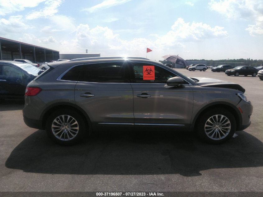 2016 LINCOLN MKX SELECT - 2LMTJ6KR0GBL78871