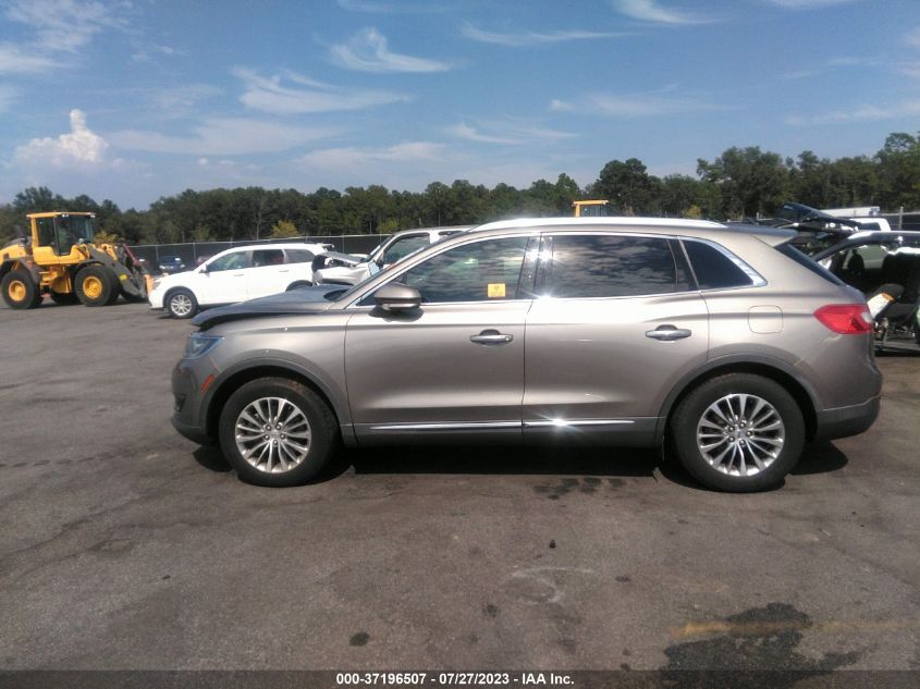 2016 LINCOLN MKX SELECT - 2LMTJ6KR0GBL78871
