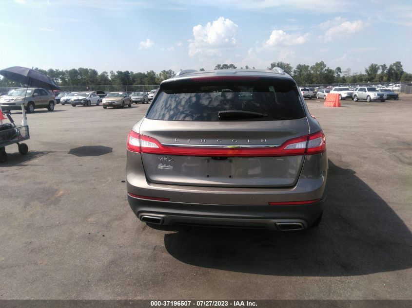 2016 LINCOLN MKX SELECT - 2LMTJ6KR0GBL78871