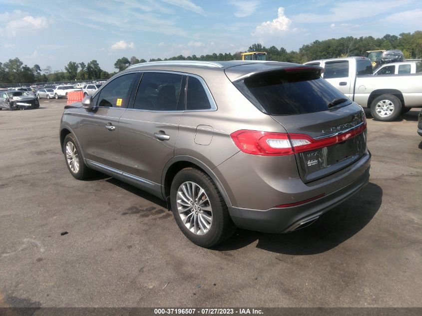 2016 LINCOLN MKX SELECT - 2LMTJ6KR0GBL78871