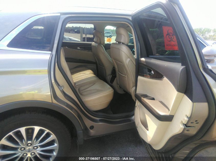 2016 LINCOLN MKX SELECT - 2LMTJ6KR0GBL78871
